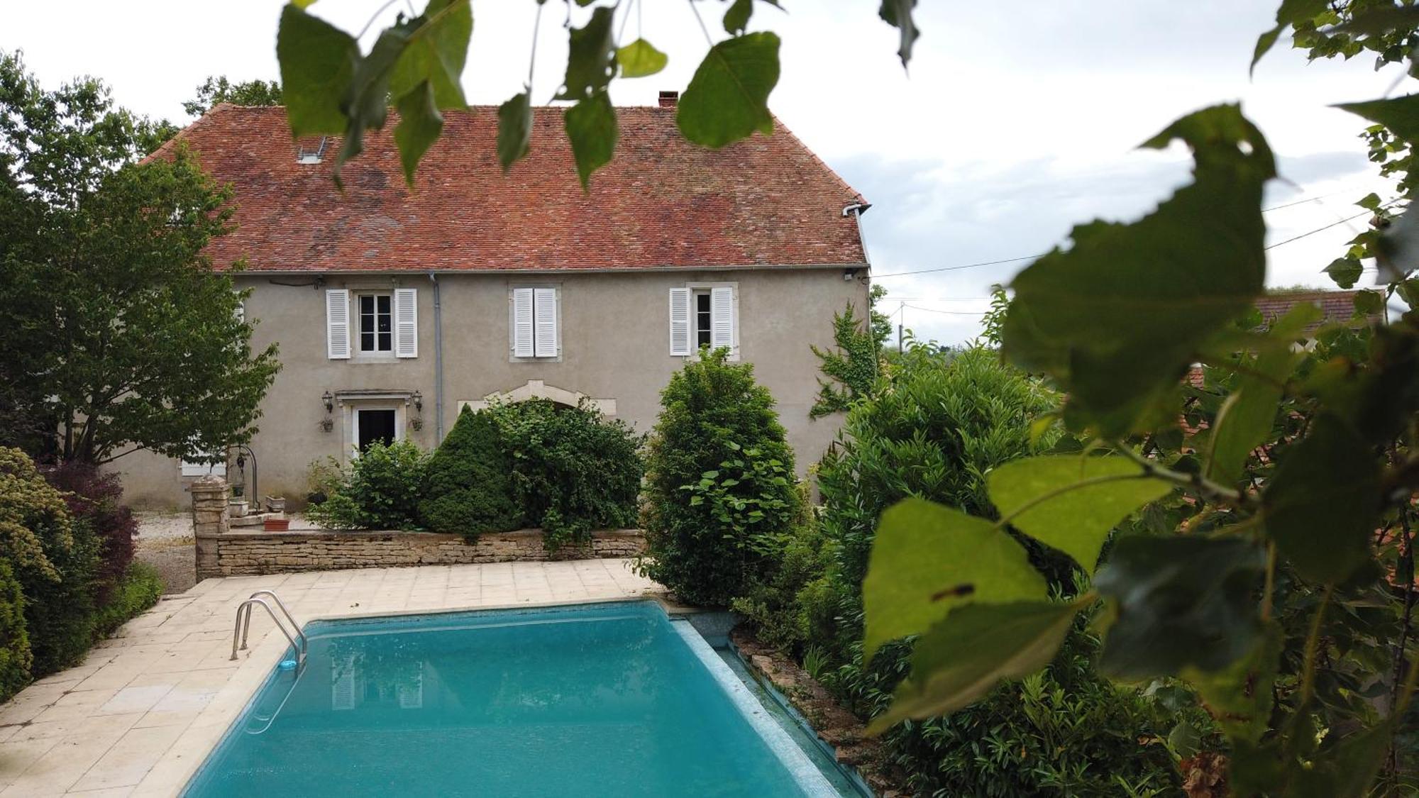 Le Cedre Bleu - Maison D'Hotes Chatenois (Jura) Kültér fotó